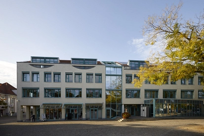 Rathaus Achim Seite Amtsgericht Das Rathaus der Stadt Achim vom Amtsgericht aus betrachtet