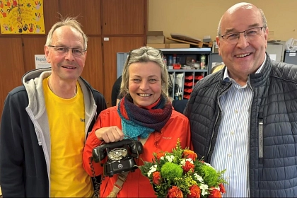 Anke Bach steht im Repair-Café