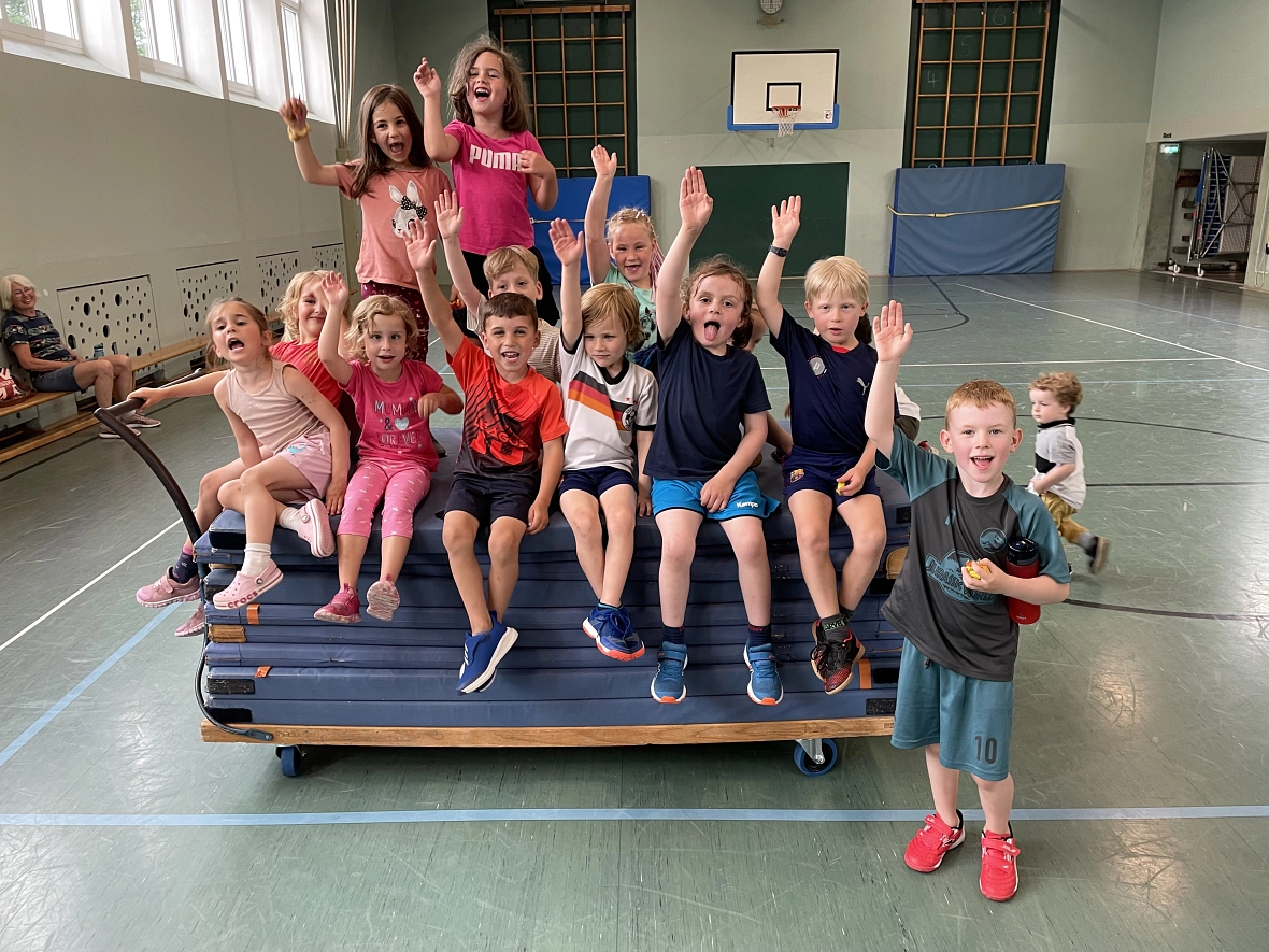 Gruppe der 5 Jährigen&nbsp;&copy;&nbsp;Turnverein Baden e.V.